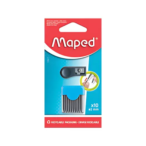 MAPED Mine de rechange pour compas + taille-mine, blister photo du produit