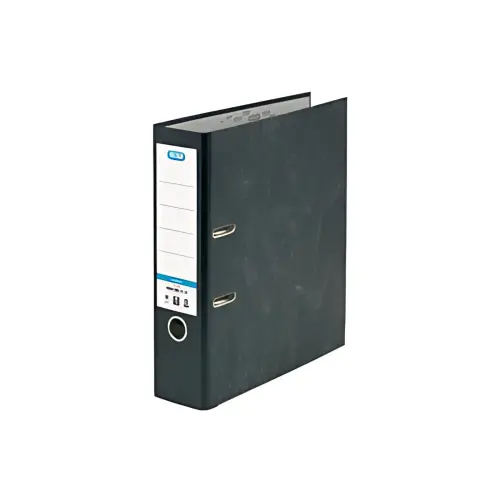 10 ELBA classeur smart marbr&eacute; nuageux, dos: 80 mm, bleu, A4 photo du produit