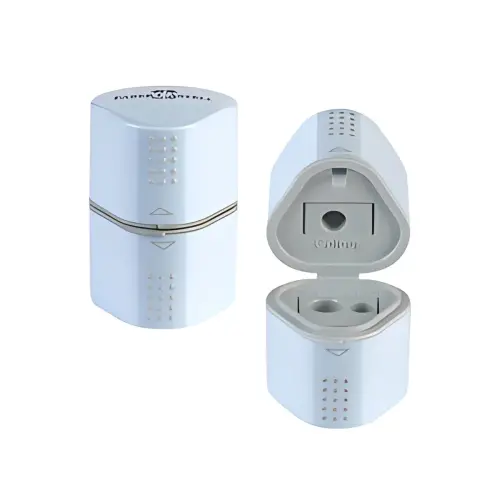 FABER-CASTELL Taille-crayon 3 trous GRIP, bleu ciel photo du produit