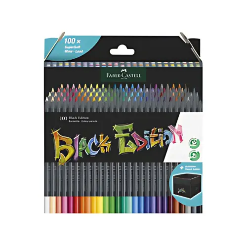 Crayon de couleur Black Edition - étui de 36 - Faber-Castell photo du produit