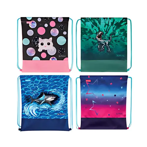4 HERLITZ Sac de sport 'Girls/Boys Mix' photo du produit
