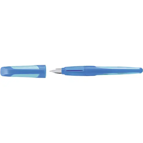 Stylo plume EASYbuddy M - droitiers - Noir/citron vert - Stabilo photo du produit