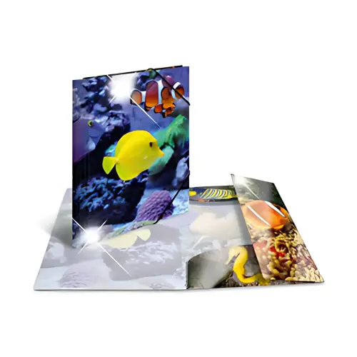 HERMA Chemise à élastiques 'girafe', PP Glossy, A3 photo du produit