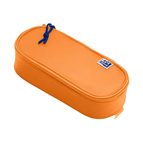 Trousse - polyester - oval - Orange - Oxford photo du produit