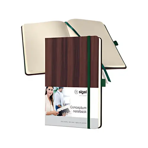 sigel Carnet de notes Conceptum Edition Nature, A5, bois photo du produit