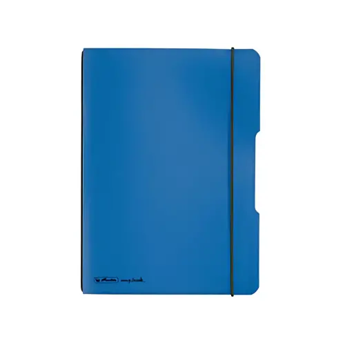 HERLITZ Carnet de notes my.book flex, A5, PP, bleu photo du produit
