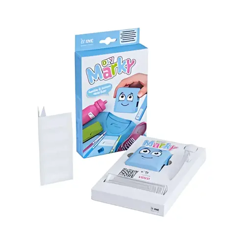COLOP Set tampon marqueur 'DIY Marky' Printer C20, bleu photo du produit