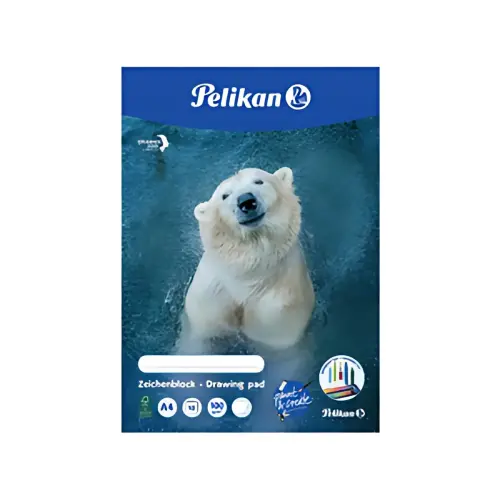 Pelikan Bloc &agrave; dessin C 4/10, A4, 100 g/m2, 10 feuilles photo du produit