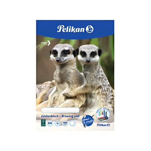 Pelikan Bloc &agrave; dessin C 4/10, A4, 100 g/m2, 10 feuilles photo du produit