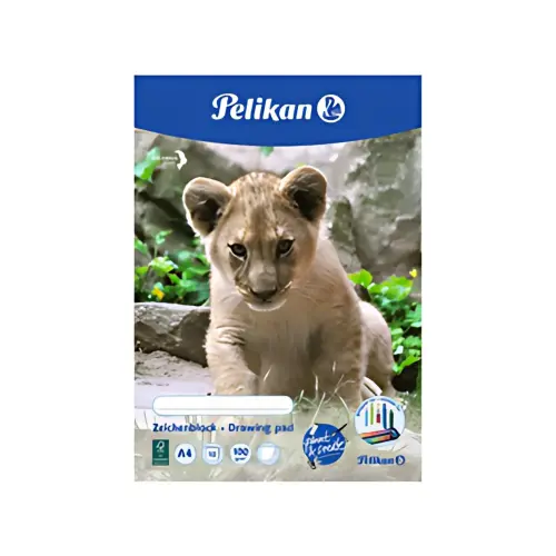 Pelikan Bloc &agrave; dessin C 4/10, A4, 100 g/m2, 10 feuilles photo du produit