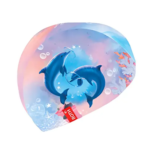 ROTH Bonnet de bain pour enfants 'Dauphins' photo du produit