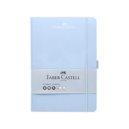 Carnet - A5 - quadrillé - Bleu ciel - Faber-Castell photo du produit