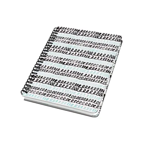 sigel Carnet &agrave; spirale Jolie Inspire 'Curly Mint', A5 photo du produit