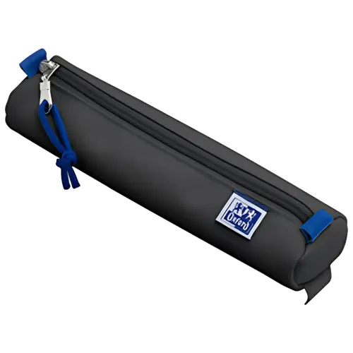 Oxford Trousse, polyester, rond, petit, noir photo du produit