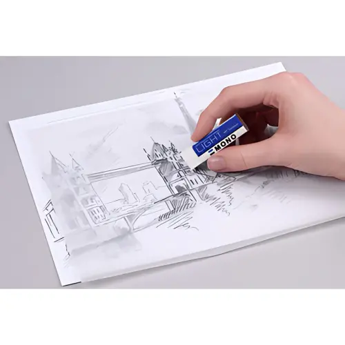 Tombow Gomme en plastique 'MONO light', blanc photo du produit