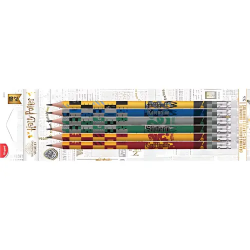MAPED Crayon &agrave; papier HARRY POTTER, avec gomme, blister de 6 photo du produit