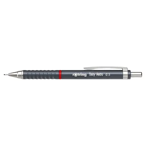ROTRING Porte-mines Tikky Retro, 0,7 mm, gris photo du produit