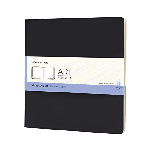 MOLESKINE Album de croquis, P/A6, 120 g/m2, carton, noir photo du produit