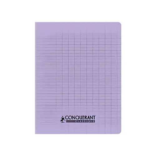 CONQUERANT CLASSIQUE Cahier 170 x 220 mm, Seyès,lilas pastel photo du produit