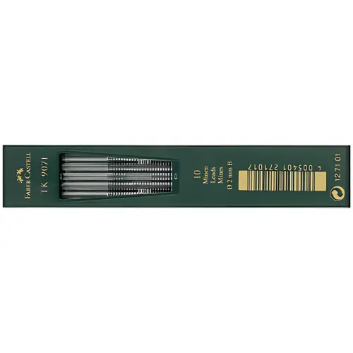 FABER-CASTELL Mines TK 9071, noir profond, degré dureté: 6B photo du produit