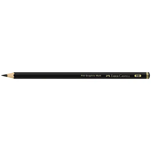 FABER-CASTELL Crayon graphite PITT GRAPHITE Matt, duret&eacute; HB photo du produit