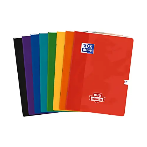 Oxford Cahier à pochettes DUO, 240 x 320 mm, seyès, 96 pages photo du produit
