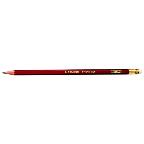 STABILO Crayon graphite Swano avec gomme, dureté: HB photo du produit