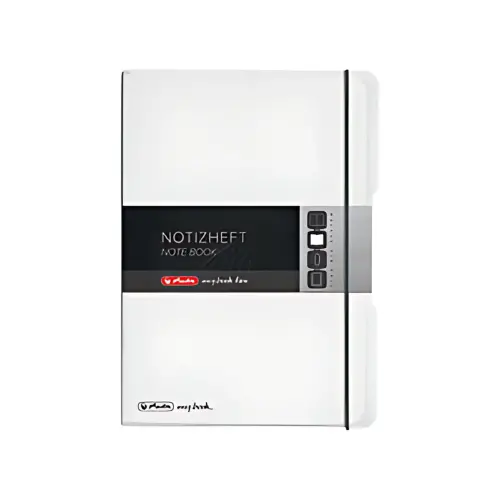 HERLITZ Carnet de notes my.book flex, A5, PP, noir photo du produit