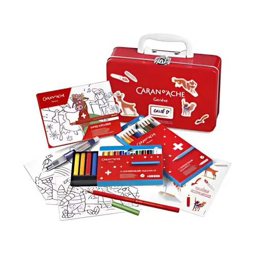 CARAN D'ACHE Travel Kit SWISSCOLOR, dans une mallette photo du produit