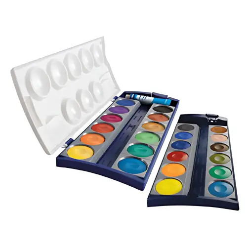 Boîte de peinture standard d'école K24 - 24 couleurs - Pelikan photo du produit
