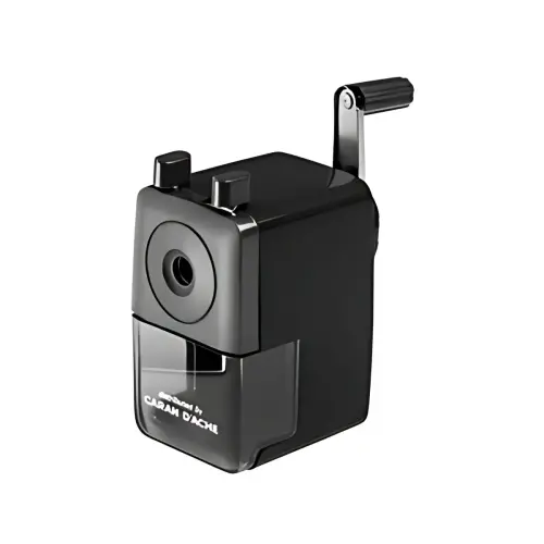 CARAN D'ACHE Machine &agrave; tailler, manuel, 1 trou, noir photo du produit