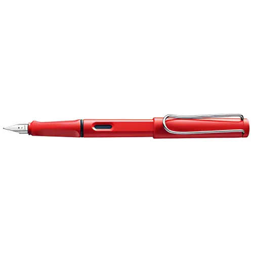 LAMY Stylo &agrave; plume safari red, taille de plume: M photo du produit