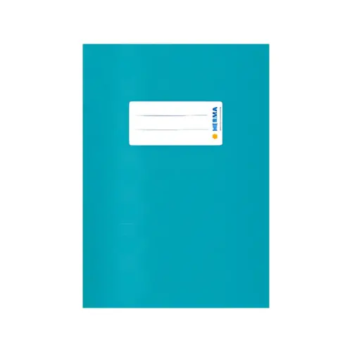 Protège-cahier - A5 - en PP - Bleu clair opaque - Herma photo du produit