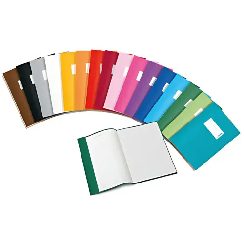 Protège-cahier - A5 - en PP - Bleu clair opaque - Herma photo du produit