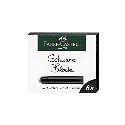 FABER-CASTELL Cartouches d'encre standard, bleu roy photo du produit