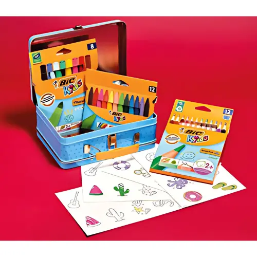 BIC KIDS Kit de coloriage pour le voyage 'MEMORY GAME' photo du produit