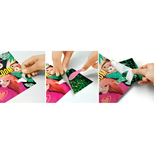 MAPED Creativ Kit créatif FOIL ART Barbie, 18 pièces photo du produit