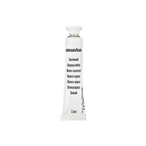 EBERHARD FABER Blanc opaque EFA Color, tube de 7,5 ml photo du produit