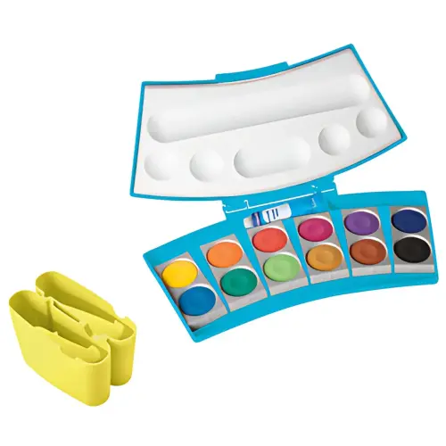 Pelikan Boîte de peinture ProColor 735, 12 couleurs photo du produit