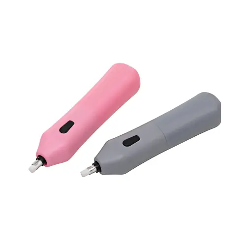 bind Gomme électrique, plastique ABS, gris photo du produit