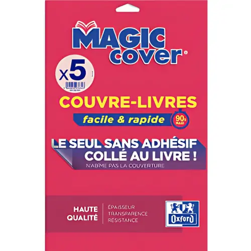 Oxford Couvre-livres 'Magic Cover', contenu: 10 feuilles photo du produit