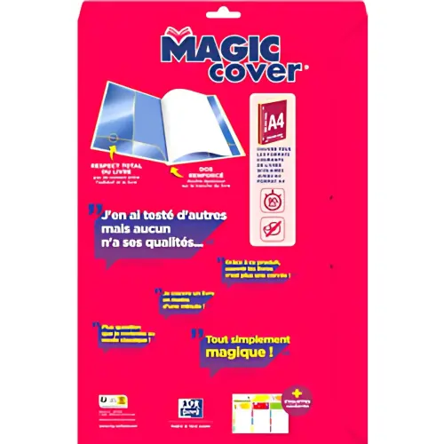 Oxford Couvre-livres 'Magic Cover', contenu: 10 feuilles photo du produit