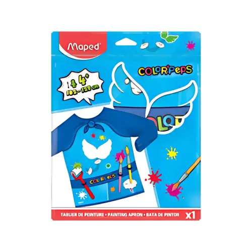 MAPED Tablier de peinture enfants COLOR'PEPS, T. 104-128 cm photo du produit