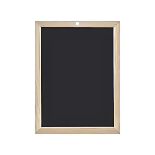 Wonday Ardoise en bois, uni, (l)300 x (H)450 mm, noir photo du produit