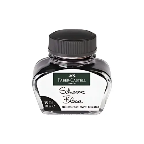 FABER-CASTELL Flacon d'encre, contenu: 30 ml, noir photo du produit
