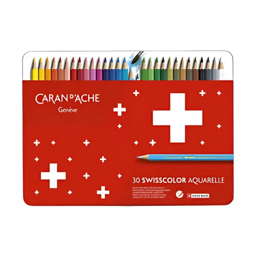 CARAN D'ACHE Crayons de couleur Swisscolor Aquarelle photo du produit