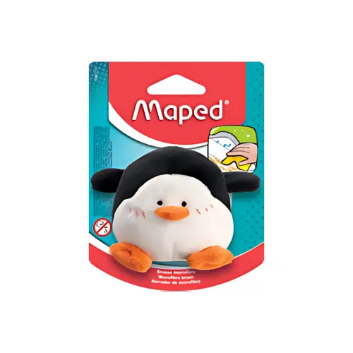 MAPED Eponge pour tableau peluche 'Pinguin', noir/blanc photo du produit