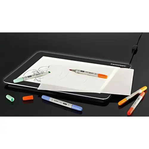 TRANSOTYPE Table lumineuse LED 'DRAWING LIGHT TABLE', A3 photo du produit