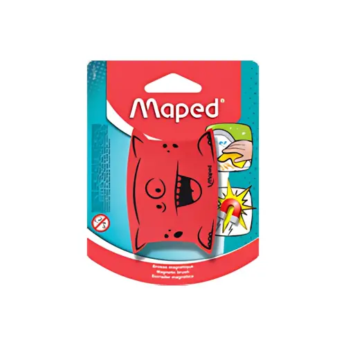 MAPED Eponge pour tableau 'Monstre', magn&eacute;tique, couleurs photo du produit