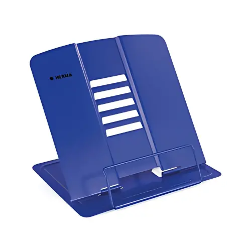 HERMA Pupitre de lecture XL, en m&eacute;tal, bleu photo du produit